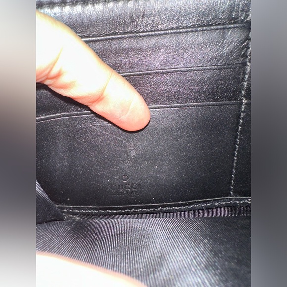 Black Gucci interlocking GG wallet - Picture 7 of 7